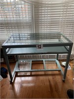 Rolling Metal Desk/Computer Stand (US1)