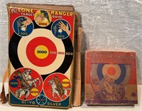 Lot of 2  Marx Lone Ranger Target Games