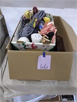 Box full of art & craft supplies