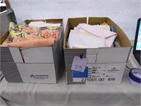2 boxes fabric