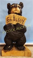 "Go Away" bear