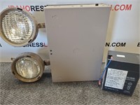 Steel 12V, 50 Watt Emergency Lighting Unit