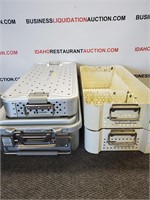 (4) Instrument and Autoclave Trays