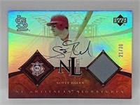 21/30 UD NL Artifacts Scott Rolen AUTO Relic