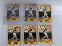 Six Barry Bonds Rookie Cards