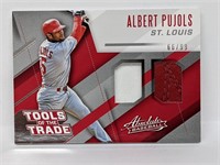 66/99 2017 Absolute Baseball Albert Pujols Relic