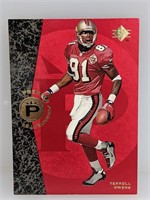 1996 SP Premiere Prospects Terrell Owens RC #7