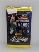 2020-2021 Absolute NBA 5 Card Pack