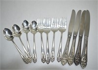 Sterling Silver International "Queens Lace" Set 4