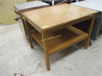 Wood Paper Cutter Table