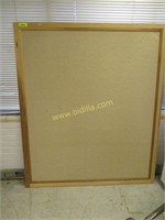Wood Framed Bulletin Board