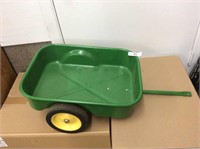 Green Pedal Tractor Cart