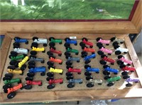 Dated Plastic Scale Model Toy Tractors on