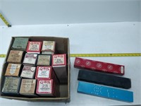 collection of piano rolls