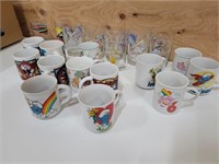 large collection of mugs & tumblers