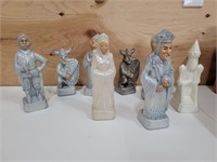collection of ceramic figures