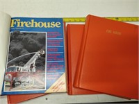 Firehouse magazines professionally bound