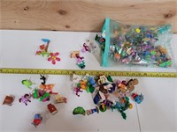 large collection of small toys