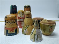 nesting stacking doll collection