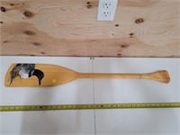 hand painted oar
