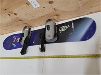 snow board with fittings