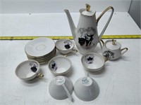 Kronach porcelain Bavarian mini teaset