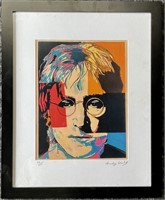 Andy Warhol Ltd Edition Print John Lennon