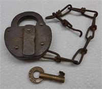 MO-PAC Railroad Lock & Key