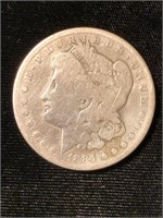 Morgan Silver Dollar ( 1884 S )