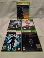 Group of Xbox 360 Games w/ Halo