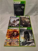 Group of Xbox 360 Games w/ SkyRim
