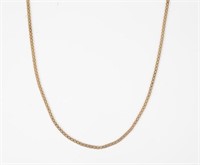 14K YELLOW GOLD NECKLACE