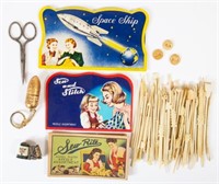 VINTAGE SEWING IMPLEMENTS (60+/-)