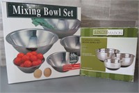 STAINLESS STEEL MIXING BOWLS