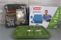 COLEMAN AIR BED / BARBECUE COVER