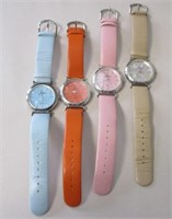 ARIA BRAND STERLING CASE WATCHES