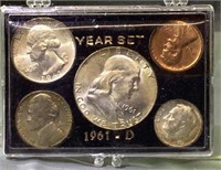 1961D Coin Set