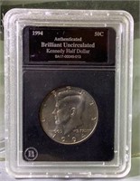 1994 uncirculated Kennedy half dollar
