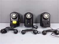 Vintage Bakelite Wall Telephones