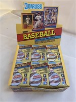 1991 Donruss Baseball Wax Pack Box of 24