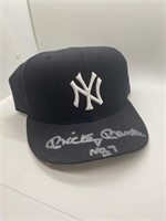 Mickey Mantle Signed Yankees Hat