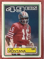 1983 Topps Football #169 Joe Montana