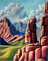Red Rock Paradise (16" X 20" Canvas)
