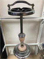 Vintage Ashtray Stand w Marble Base - Value $100
