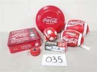 Coca-Cola Checkers & Tic Tac Toe, Balls, Yo Yo,...