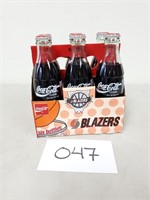 1994 Blazers Coca-Cola 6-Bottle Set (No Ship)