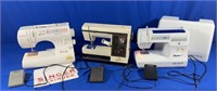 3 SEWING MACHINES