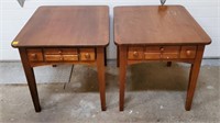Pair of MCM End Tables