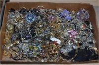 Box of costume jewelry approx. 5 lbs