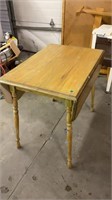 Hardwood drop leaf table